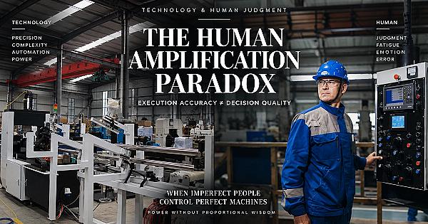The Human Amplification Paradox